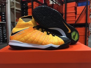 Nike-Junior-HypervenomX-Proximo-II-DF-IC-Shoes-Orange-Black-Size-4-6Y-NEW