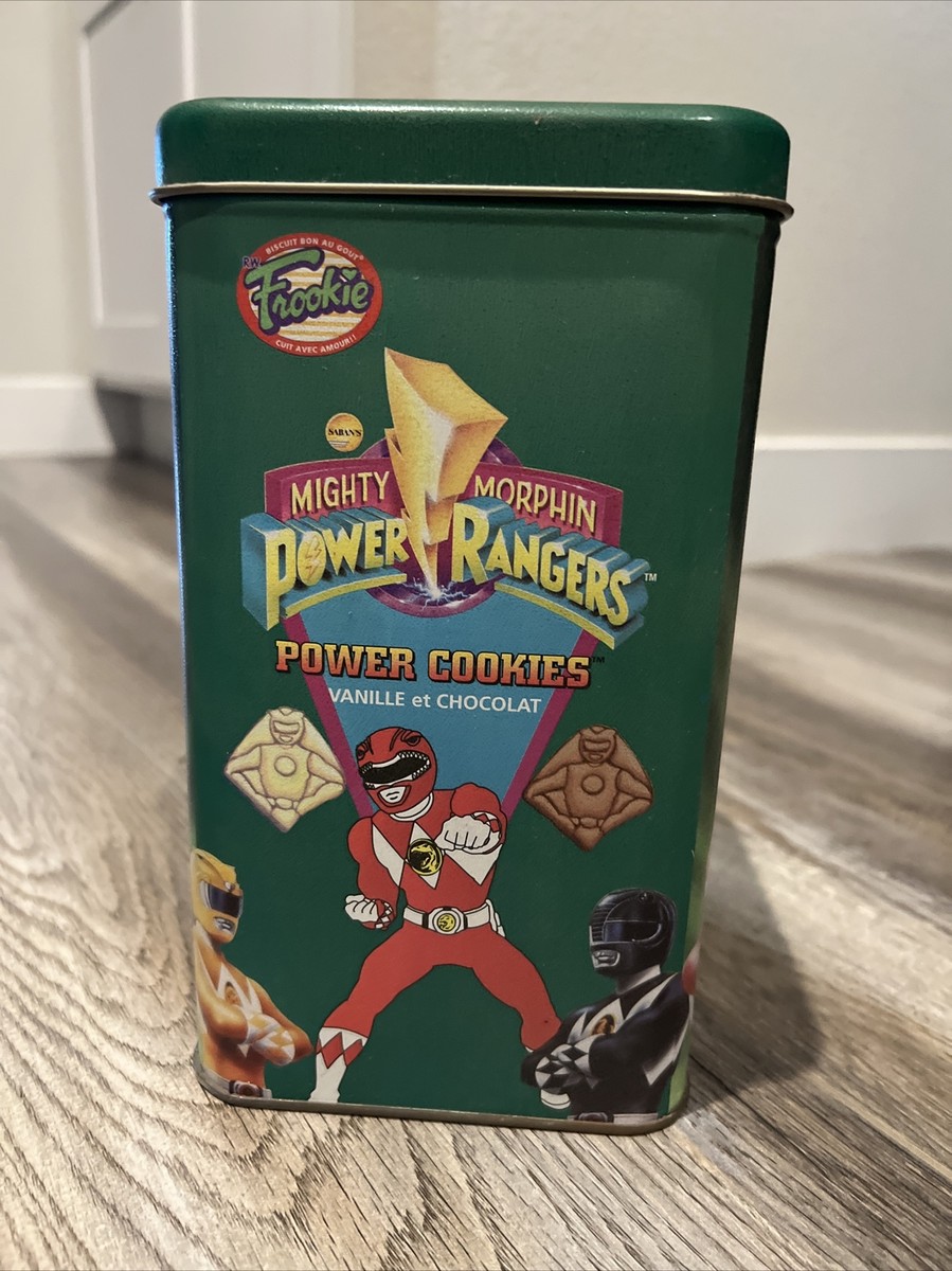 Vintage Might Morphin Power Rangers Frookie Power Cookies Large