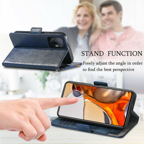 Leather Flip Wallet Phone Case For Xiaomi Redmi 11T 10T POCO M3 Note 10 11 K40 - Picture 19 of 45