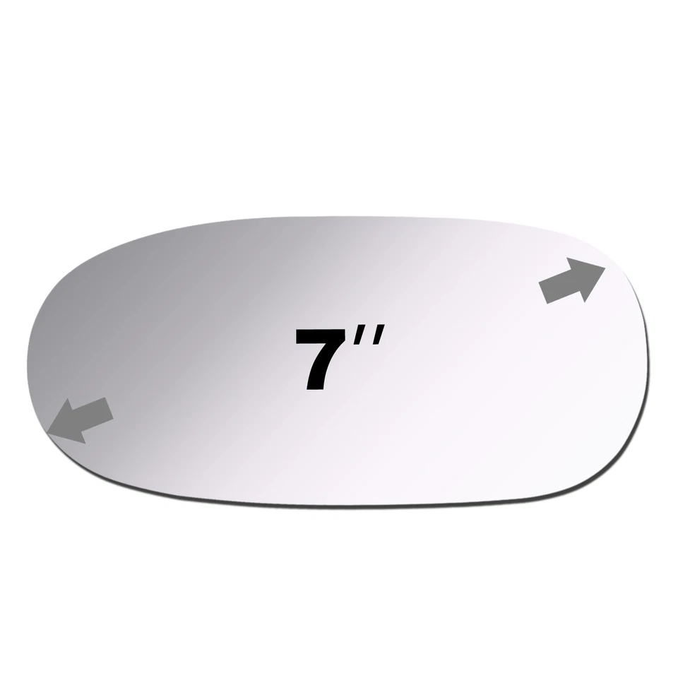 Espejo de vidrio para Chevrolet Corvette 1998-2002 lado del conductor lado izquierdo LH 2835 plano Foto 2 de 4