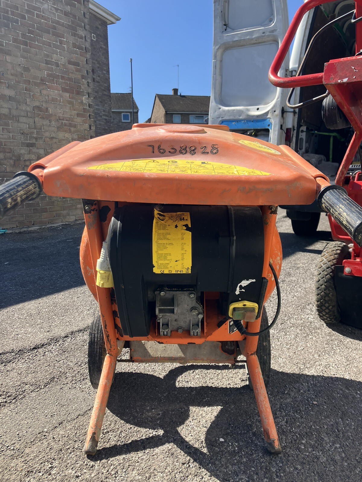 Altrad Belle mini 150 concrete cement mixer. Site 110V 2017 eBay