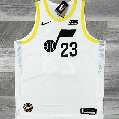 UTAH JAZZ LAURI MARKKANEN JERSEY NIKE AUTHENTIC SZ 56