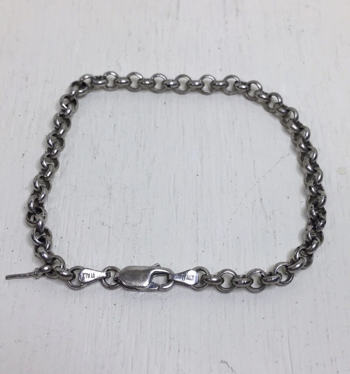 Vintage 956 925 charm bracelet | eBay