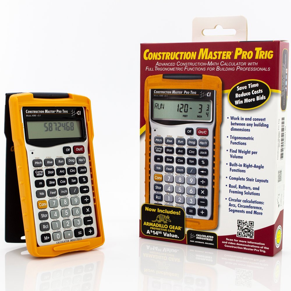 Calculated Industries Construction Master Pro Trig Advanced Calculator