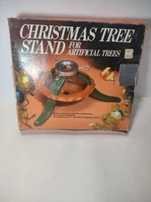 Vintage Christmas Tree Stand National Metal Industries made In U.S.A