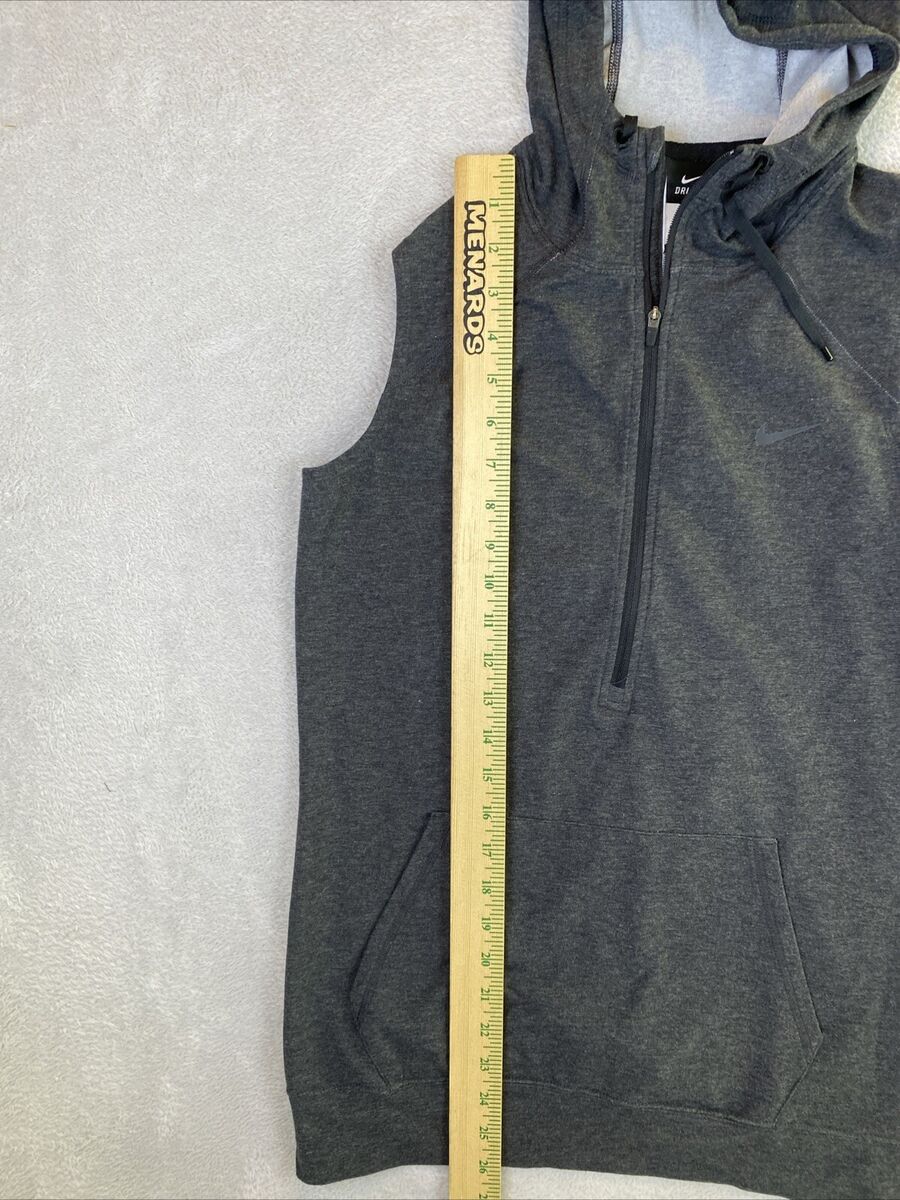 Nike Obsessed Half Zip Sleeveless Hoodie Women's Small Vest Nike Obsessed Half Zip Sleeveless Hoodie Women's Small Vest