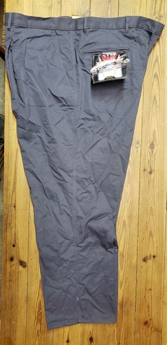 Pantaloni sportivi tradizionali Pace qualità superiore Khakis grigio uomo taglia 54 x 32 - Foto 4 di 5