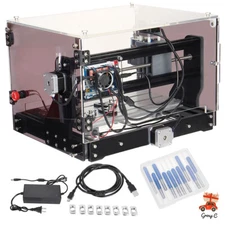 3axis CNC Router Machine 3018-SE V2 Engraver with Transparent Enclosure&Spindle
