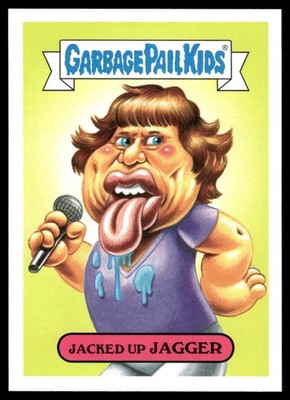 Jacked Up Jagger 2017 Garbage Pail Kids Topps Sticker Card #4b (NM)