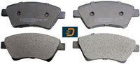 Denckermann B110657 Bremsbelagsatz FüR Scheibenbremse Bremsbelagsatz