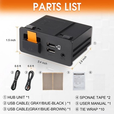 CarPlay and Android Auto Retrofit Kit for Mazda 00008FZ34 TK78-66