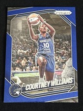 2025 Panini Prizm WNBA #69 Courtney Williams Blue Velocity Prizms