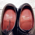 * NIB * $425 Allen Edmonds POWELL Derby  10 D  Black * with new Trees — photo 5
