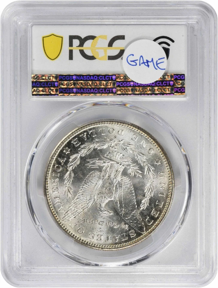 1885-S Morgan Silver Dollar MS61 PCGS - Image 2 of 2