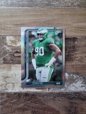 2025 Topps Chrome Football Jordan Davis #249 Refractor Eagles