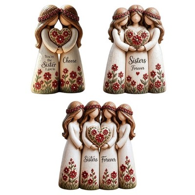 Sister Birthday Gift from Sister Souls Sister Figurines Statue Sister Sculpture