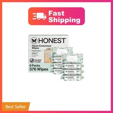 The Honest Company Multi-Use Baby Wipes, Geo Mood, Unscented, 576 Count  Bab...