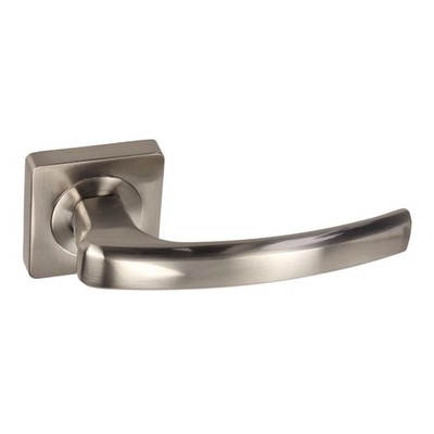 DH84A Türgriff, Oda Basic, Basic Line, quadratisches Schild, gebürstetes Nickel