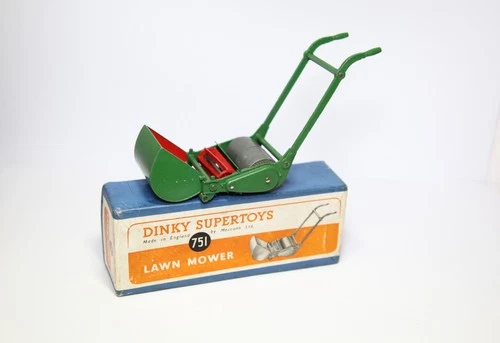 Dinky 751 Lawn Mower In Original Box - Excellent Vintage Original 1950s