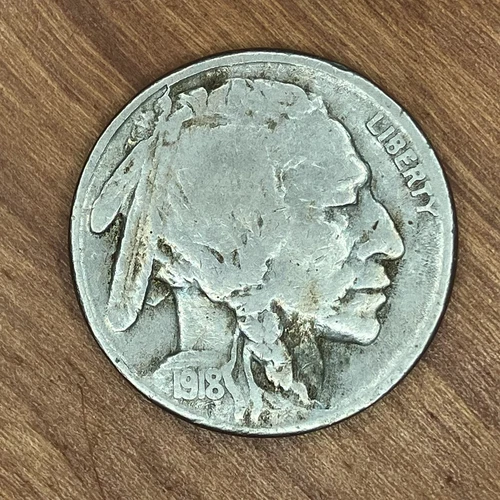 1918-S Buffalo Nickel