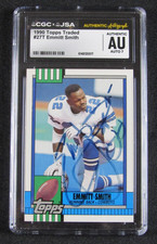 Emmitt Smith Cards, Rookie Cards Checklist and Autograph Memorabilia Guide 38