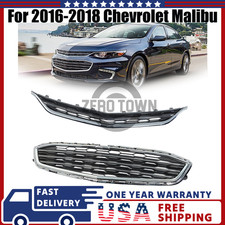 Front Bumper Upper Lower Honeycomb Mesh Grille For Chevrolet Malibu 2016-2018 Front Bumper Upper Lower Honeycomb Mesh Grille For Chevrolet Malibu 2016-2018