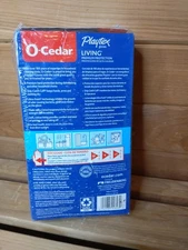 Playtex Living Cleaning Gloves w/ Drip Catch Cuff Large 1 Pair per Two Packages