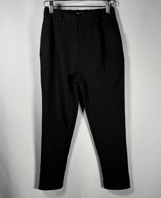 NWOT Zara Boys Kids Classic Comfort Suit Pants Black Tapered Size 11-12 Years - Image 1 of 4