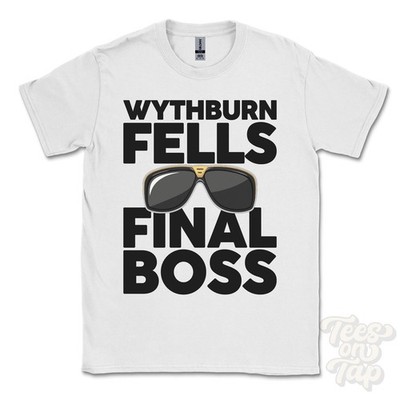 WYTHBURN FELLS FINAL BOSS T-SHIRT lustiges Weihnachtsgeschenk Ambleside Keswick Cumbria