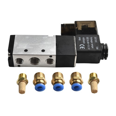#ad 5 Port Valve Air Solenoid Valve Long Service Life Low Starting Air Pressure AU $27.89