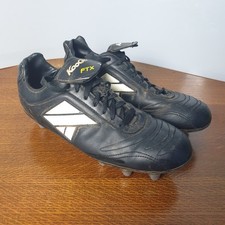 KooGa FTX Rugby Boots Mens UK 8 Black Removeable Studs Training EU 42