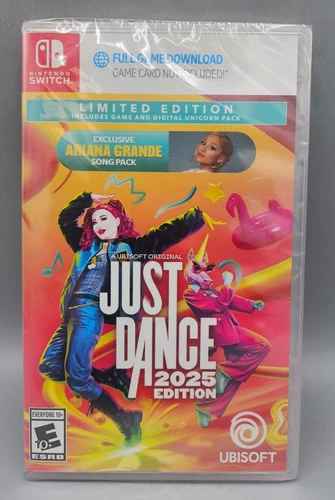 Just Dance 2025 Limited Edition code-in-box for Nintendo Switch BRAND NEW Sealed