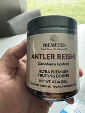 Tremetes Antler Reishi Mushroom Fruiting Body Adaptogenic Tea Slices