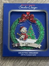 Regent Square Studio Design Let it Snow 2022 Snowman Collectible Ornament