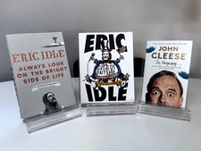 Monty Python 1st  Ed. books: So, Anyway (signed by John Cleese); Eric Idle books