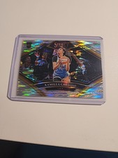 2024 WNBA Select Rookie Kamilla Cardoso Silver Flash Prizm Snapshots RC