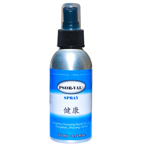 PSOR VAL Skin Spray for Dry, Itching, Irritation, Flaky Buildup 3.72 oz/110 ml