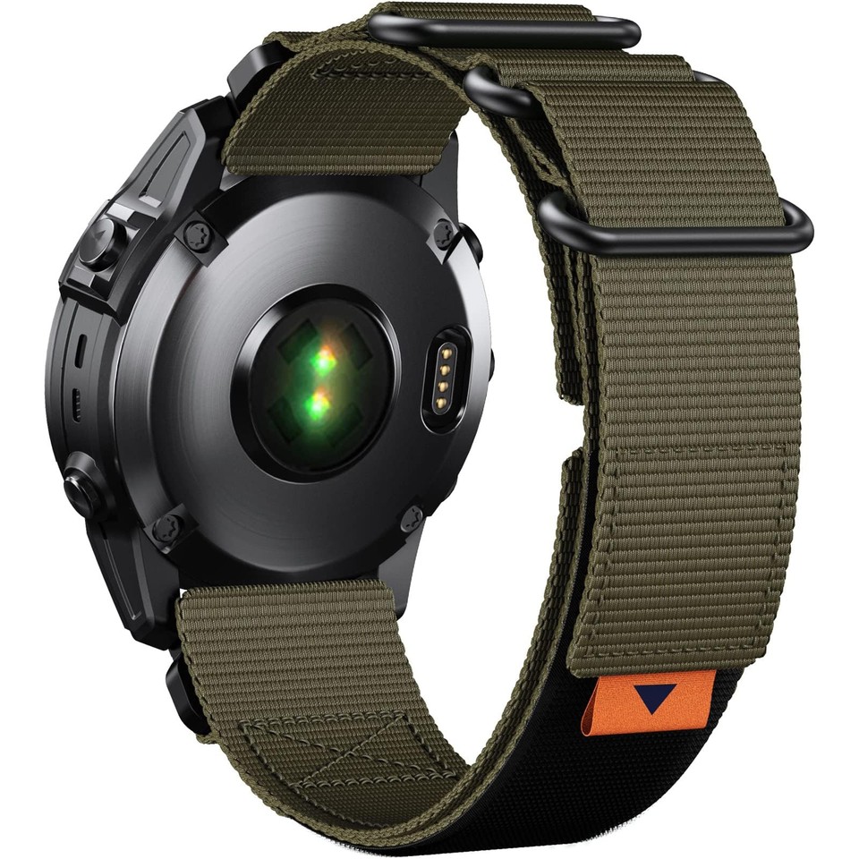 Nylon Cinturino Garmin Fenix Pro Peggybuy Nylon Loop Strap For