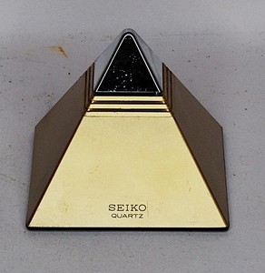 Seiko Pyramid Clock | eBay