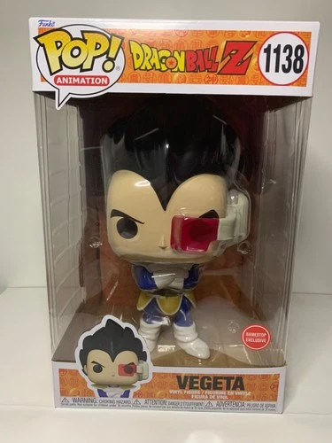 Funko Pop! Jumbo: Dragon Ball Z Vegeta Vinyl Figure GameStop Exclusive
