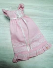 Vtg Barbie SKIPPER 80s Tagged Doll Clothes PINK FLOWER GIRL Easter DRESS