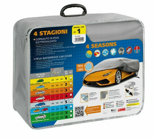 Teli copriauto impermeabile argento