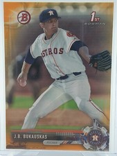 2017 Bowman Draft Orange # 2/25 JB Bukauskas Arizona Diamondbacks