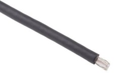 Belden Black RG174/U Coaxial Cable, Polyvinyl Chloride PVC Sheath 50m, 50 &Icirc;&copy;, 2.