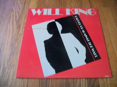 WILL KING--BACKED UP AGAINST THE WALL--VINYL ALBUM