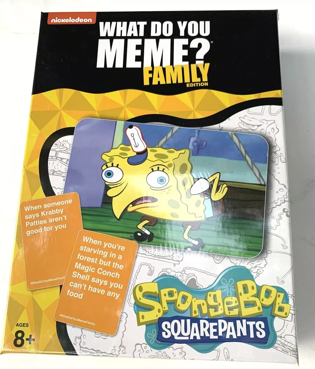 Nickelodeon What Do You Meme? Family- SpongeBob SquarePants Edition 