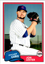 2018 Topps Archives #223 Jon Lester Chicago Cubs Baseball