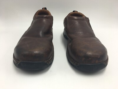 RED WING Men\'s 6702 Brown Leather Steel Toe Slip On Shoes Loafer Work Size 11.5 Red Wing 6702 Men main image 4