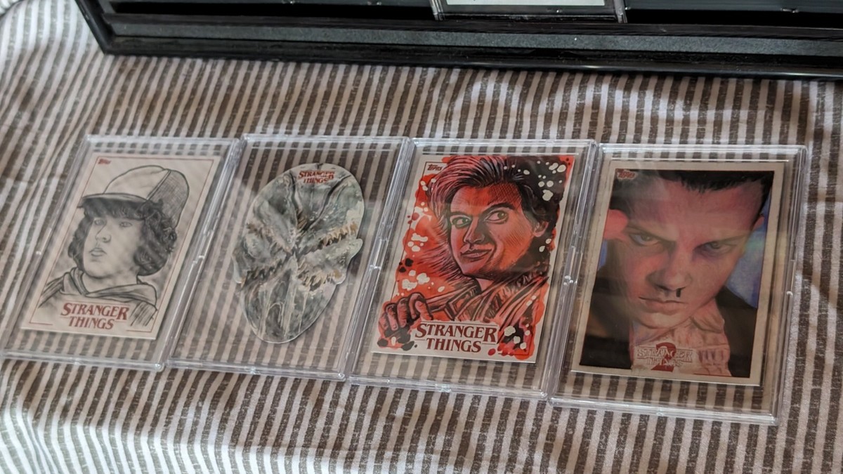 K-POP・アジア Topps STRANGER THINGS sketch card TOPPS STRANGER THINGS ELEVEN SKETCH CARD BY ACCLAIMED ARTIST SOLLY