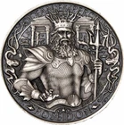 ANTIQUE Atlantis🔥1 oz Silver Round Mythical Cities Series Finish in CAPSULE
